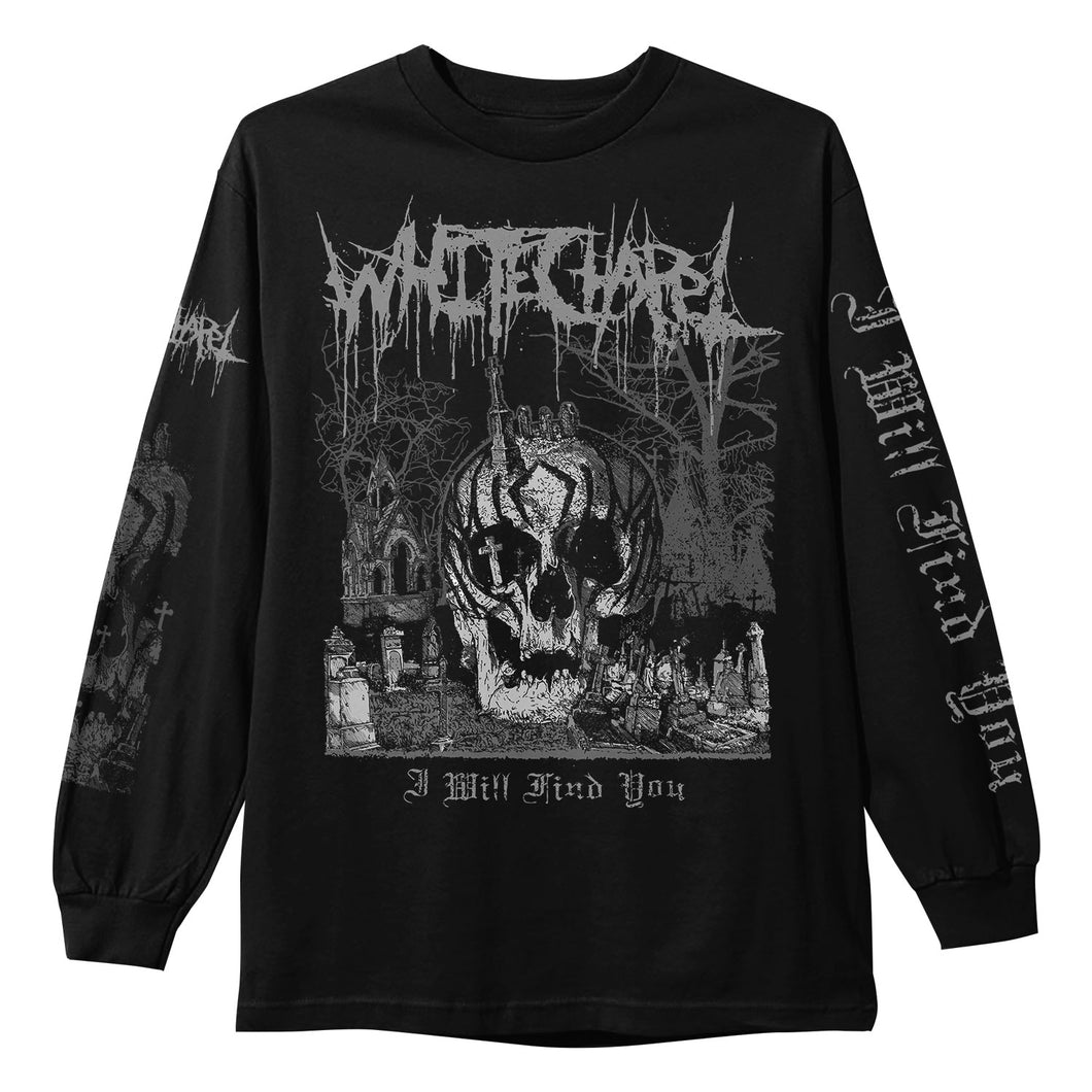 I Will Find You Black Long Sleeve