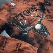 Load image into Gallery viewer, whitechapel Dissonance Bleach Dye Long Sleeve close up
