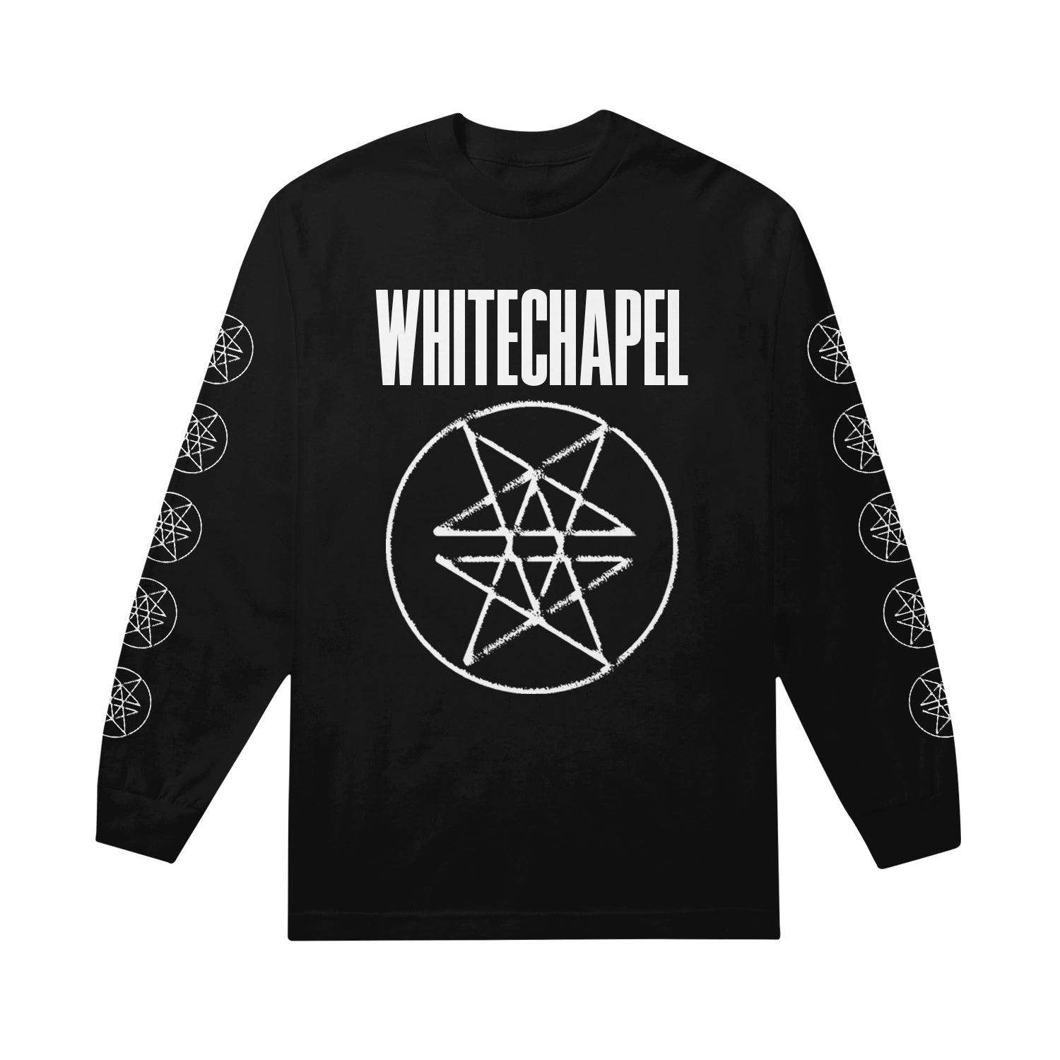 Double Pentagram Black Long Sleeve – Whitechapel